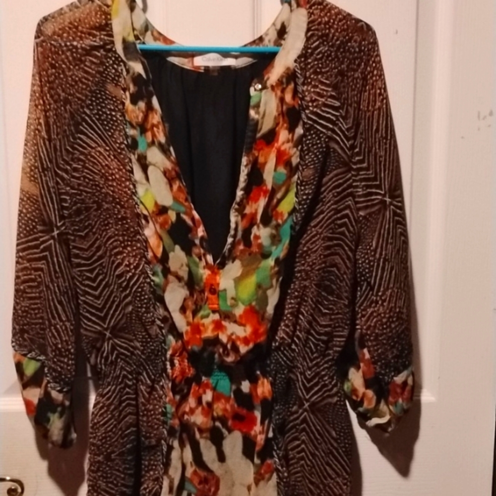 Calvin Klein Shear blouse
